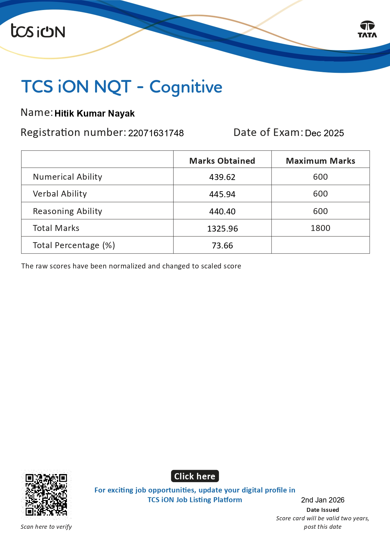 TCS NQT